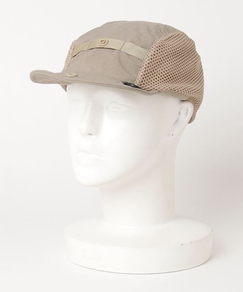 CMF OUTDOOR GARMENT（シーエムエフアウトドアガーメント）の「CMF OUTDOOR GARMENT/シーエムエフアウトドアガーメント　MESH CAP メッシュキャップ（キャップ・メンズ・ブラック/ベージュ・F）」の4枚目の写真