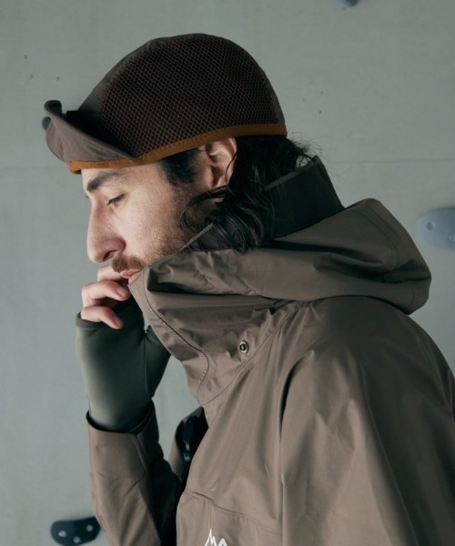 CMF OUTDOOR GARMENT（シーエムエフアウトドアガーメント）の「CMF OUTDOOR GARMENT/シーエムエフアウトドアガーメント　MESH CAP メッシュキャップ（キャップ・メンズ・ブラック/ベージュ・F）」の7枚目の写真