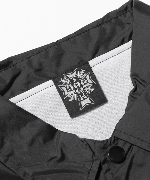 DOGTOWN(ドッグタウン)の「DOGTOWN/ドッグタウン RAT FACE COACH JACKET コーチジャケット(その他アウター・メンズ・ブラック・M/L/XL)」の2枚目の写真