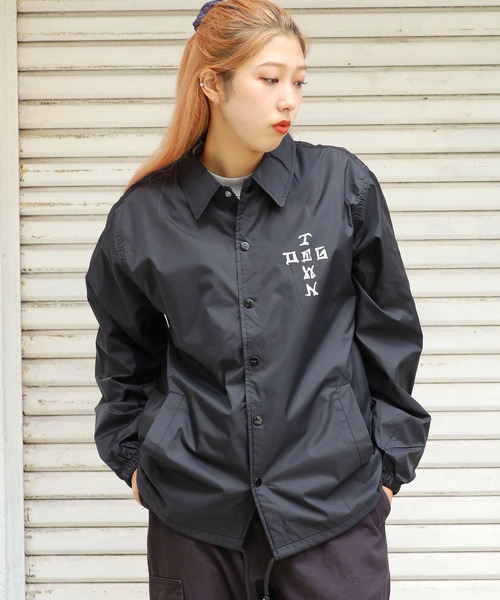 DOGTOWN(ドッグタウン)の「DOGTOWN/ドッグタウン RAT FACE COACH JACKET コーチジャケット(その他アウター・メンズ・ブラック・M/L/XL)」の12枚目の写真