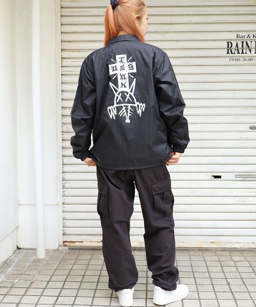 DOGTOWN(ドッグタウン)の「DOGTOWN/ドッグタウン RAT FACE COACH JACKET コーチジャケット(その他アウター・メンズ・ブラック・M/L/XL)」の20枚目の写真