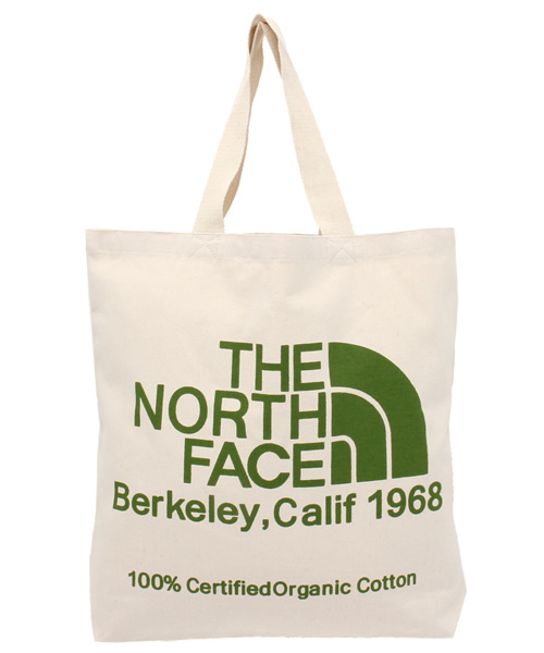 BEAMS BOY（ビームスボーイ）の「THE NORTH FACE / ORGANIC COTTON TOTE（トートバッグ・レディース・グリーン/ブルー・ONE SIZE）」の14枚目の写真