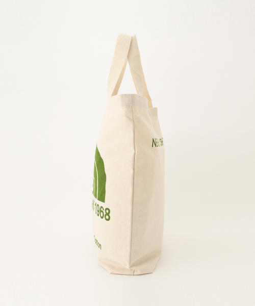 BEAMS BOY（ビームスボーイ）の「THE NORTH FACE / ORGANIC COTTON TOTE（トートバッグ・レディース・グリーン/ブルー・ONE SIZE）」の5枚目の写真