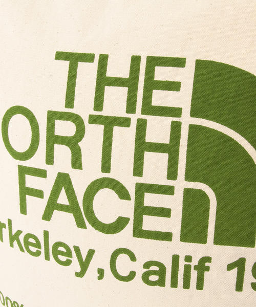 BEAMS BOY（ビームスボーイ）の「THE NORTH FACE / ORGANIC COTTON TOTE（トートバッグ・レディース・グリーン/ブルー・ONE SIZE）」の7枚目の写真