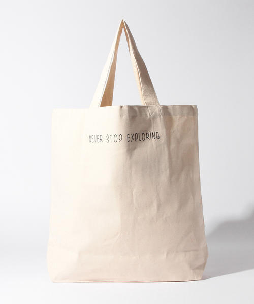 BEAMS BOY（ビームスボーイ）の「THE NORTH FACE / ORGANIC COTTON TOTE（トートバッグ・レディース・グリーン/ブルー・ONE SIZE）」の18枚目の写真