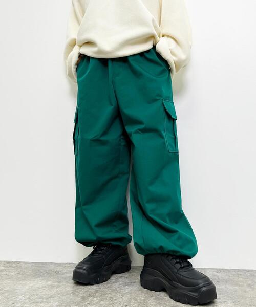 INGNI（イング）の「スノーカーゴパンツ（カーゴパンツ・レディース・カーキ/パープル/グリーン/ブラック・FREE）」の3枚目の写真