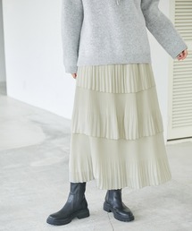 ROPE' | ティアードプリーツスカート(スカート)