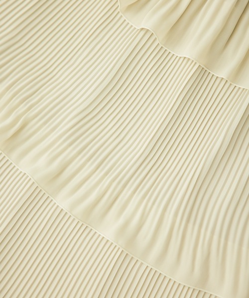 ROPE'（ロペ）の「ティアードプリーツスカート（スカート・レディース・ブラック/ライトグレー・36/38）」の16枚目の写真