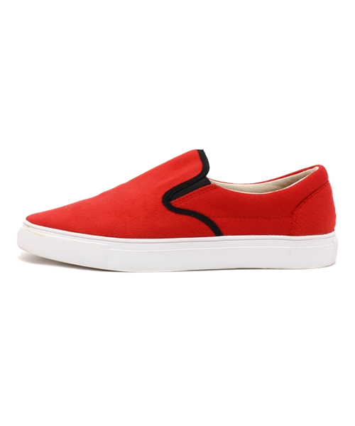 OUTLET（アウトレット）の「【Ciaopanic】SLIPON（スリッポン・レディース・レッド・SMALL）」の2枚目の写真