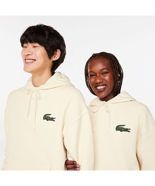 LACOSTE プルオーバーパーカー　ライトブルー LACOSTE（ラコステ）の「オーガニックコットンプルオーバーパーカ
