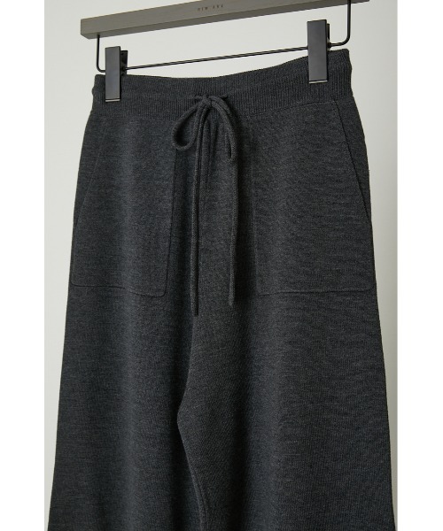 RIM.ARK（リムアーク）の「Knit PT（その他パンツ・レディース・チャコールグレー/ブラック/ダークネイビー・38/36）」の7枚目の写真