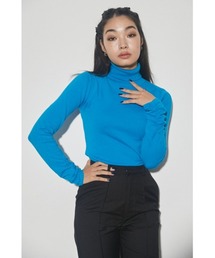 LAGUA GEM | GATHER TURTLENECK KNIT タートルネックニット(ニット/セーター)