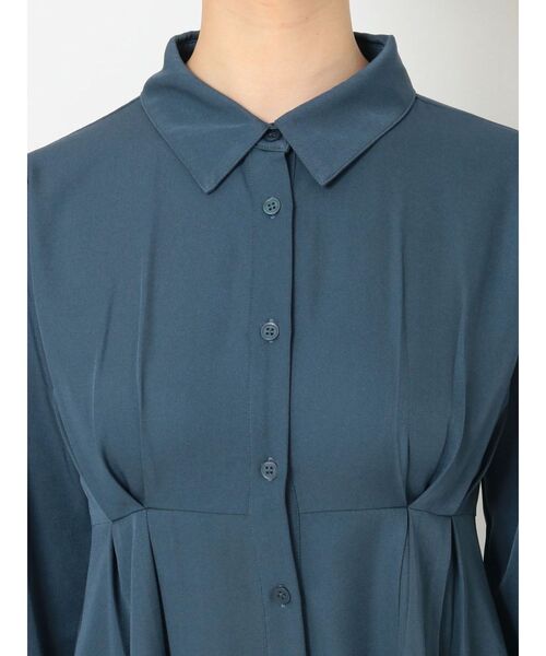 MURUA（ムルーア）の「ウエストタックシャツワンピース（ワンピース・レディース・ブラック/ブルー/ベージュ・FREE）」の19枚目の写真