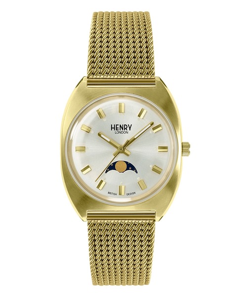 HENRY LONDON（ヘンリーロンドン）の「HENRY LONDON/ヘンリーロンドン APPLE LEATHER 腕時計 HRL-HL33LM0448AL メンズ レディース（アナログ腕時計・レディース・シルバー・FREE）」の8枚目の写真