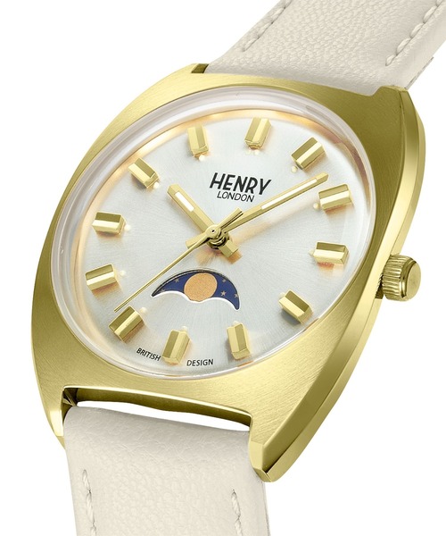 HENRY LONDON（ヘンリーロンドン）の「HENRY LONDON/ヘンリーロンドン APPLE LEATHER 腕時計 HRL-HL33LM0448AL メンズ レディース（アナログ腕時計・レディース・シルバー・FREE）」の9枚目の写真