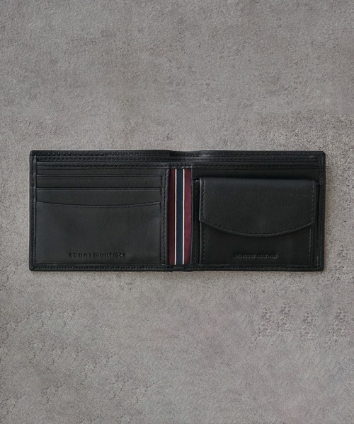 TOMMY HILFIGER（トミーヒルフィガー）の「【TOMMY HILFIGER】31TL25X020 二つ折り財布（財布・メンズ・ブラック・FREE）」の8枚目の写真