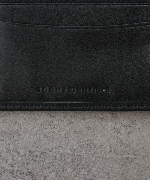 TOMMY HILFIGER（トミーヒルフィガー）の「【TOMMY HILFIGER】31TL25X020 二つ折り財布（財布・メンズ・ブラック・FREE）」の4枚目の写真