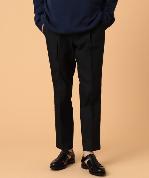 BEAMS LIGHTS(ビームスライツ)の「BEAMS LIGHTS / スイスコットン ベルテッドパンツ(チノパンツ・メンズ・ブラック/ベージュ・SMALL/MEDIUM/LARGE)」の3枚目の写真