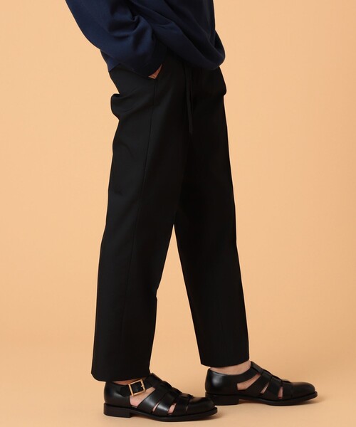 BEAMS LIGHTS(ビームスライツ)の「BEAMS LIGHTS / スイスコットン ベルテッドパンツ(チノパンツ・メンズ・ブラック/ベージュ・SMALL/MEDIUM/LARGE)」の6枚目の写真