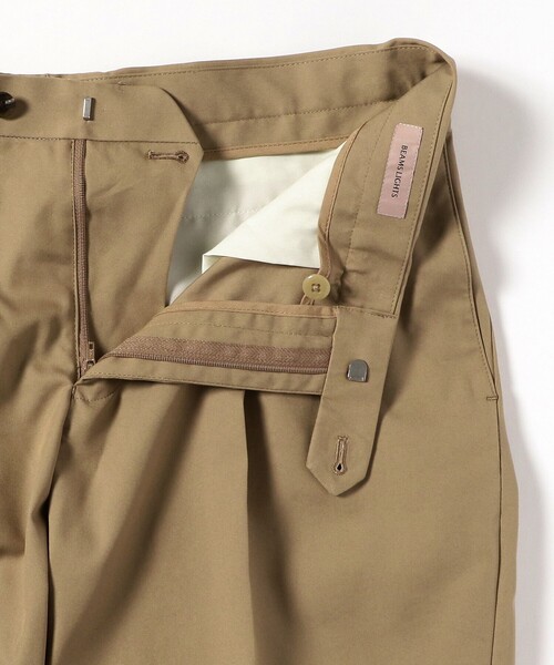 BEAMS LIGHTS(ビームスライツ)の「BEAMS LIGHTS / スイスコットン ベルテッドパンツ(チノパンツ・メンズ・ブラック/ベージュ・SMALL/MEDIUM/LARGE)」の15枚目の写真