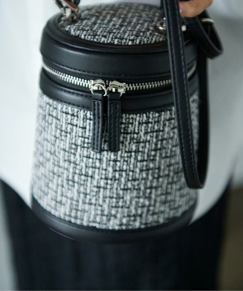 FREE'S MART（フリーズマート）の「◆バニティバッグ（ショルダーバッグ・レディース・ベージュ/ブラック/グレー・ﾌﾘ-）」の8枚目の写真