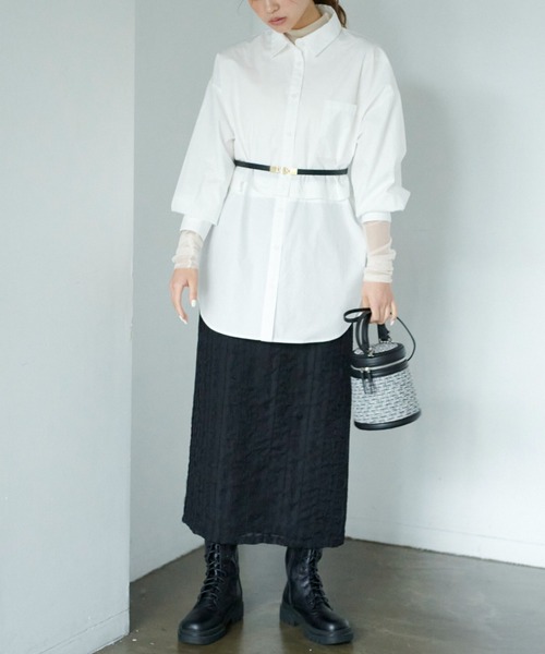 FREE'S MART（フリーズマート）の「◆バニティバッグ（ショルダーバッグ・レディース・ベージュ/ブラック/グレー・ﾌﾘ-）」の7枚目の写真