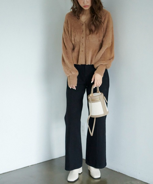 FREE'S MART（フリーズマート）の「◆バニティバッグ（ショルダーバッグ・レディース・ベージュ/ブラック/グレー・ﾌﾘ-）」の20枚目の写真