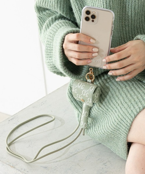 Chico（チコ）の「スマホショルダーストラップ（スマホグッズ・レディース・ブラック/ミント/アイボリー/ピンク/ブラウン/ベージュ/ホワイト系その他2・FREE）」の7枚目の写真