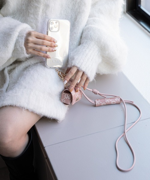 Chico（チコ）の「スマホショルダーストラップ（スマホグッズ・レディース・ブラック/ミント/アイボリー/ピンク/ブラウン/ベージュ/ホワイト系その他2・FREE）」の8枚目の写真