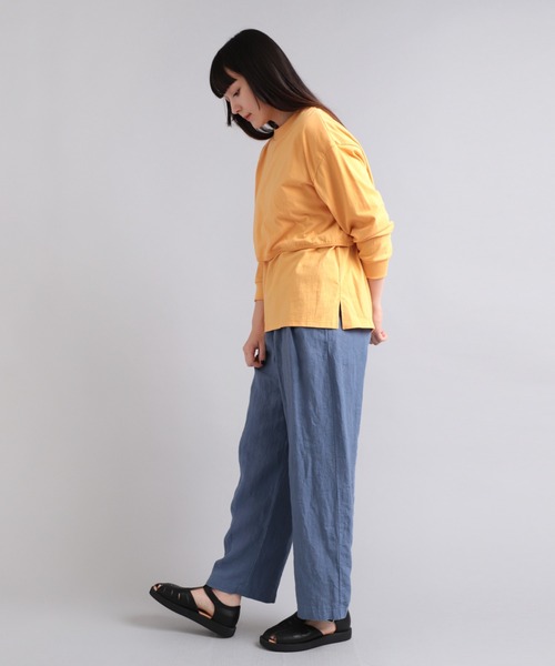 RNA-N(アールエヌエーエヌ)の「M1991 OE天竺レイヤードデザインカットソー(Tシャツ/カットソー・レディース・ブラック/オフホワイト/イエロー・MEDIUM)」の21枚目の写真
