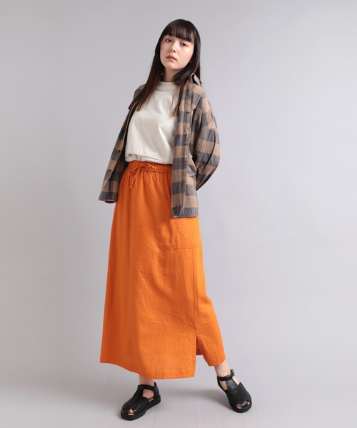 RNA-N(アールエヌエーエヌ)の「M1991 OE天竺レイヤードデザインカットソー(Tシャツ/カットソー・レディース・ブラック/オフホワイト/イエロー・MEDIUM)」の18枚目の写真