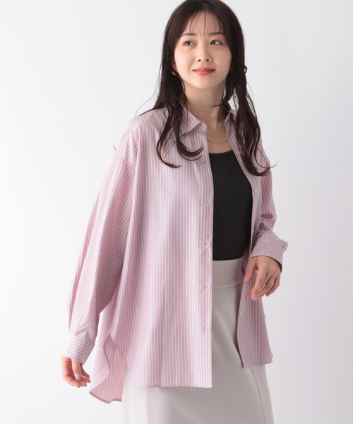 GLOBAL WORK(グローバルワーク)の「365日マイスタイル/シャツ/163472(シャツ/ブラウス・レディース・オフホワイト/ブルー/ブラック系その他/ブルー系その他/パープル系その他/ブラウン系その他/ベージュ系その他/グリーン系その他/ピンク系その他/チェック/ネイビー系/サックスブルー/オレンジ/パープル系その他2・MEDIUM/X-LARGE)」の12枚目の写真