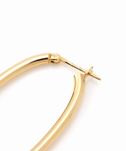 MARIHA/マリハ】INOCENT LIGHT HOOP ピアス M G◇（ピアス（両耳