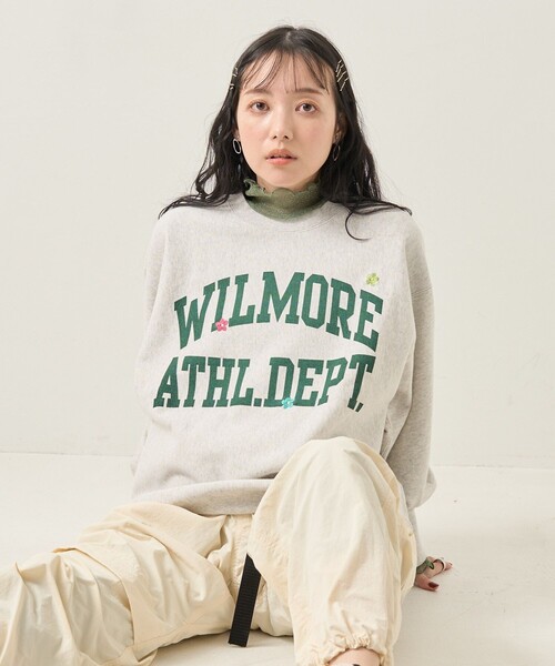 ※専用　新品未使用　フラワー刺繍ロゴスウェット　ロージーモンスター rosymonster フラワー刺繍ロゴスウェット新品未使用11/29まで☆ 【公式