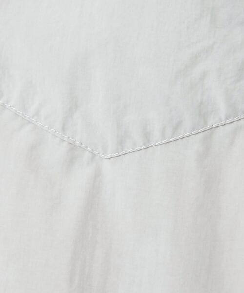 UNIVERSAL OVERALL（ユニバーサルオーバーオール）の「【別注】＜UNIVERSAL OVERALL＞ナイロン シャツ（シャツ/ブラウス・メンズ・ライトブルー/ライトグレー/ネイビー・L/M）」の7枚目の写真