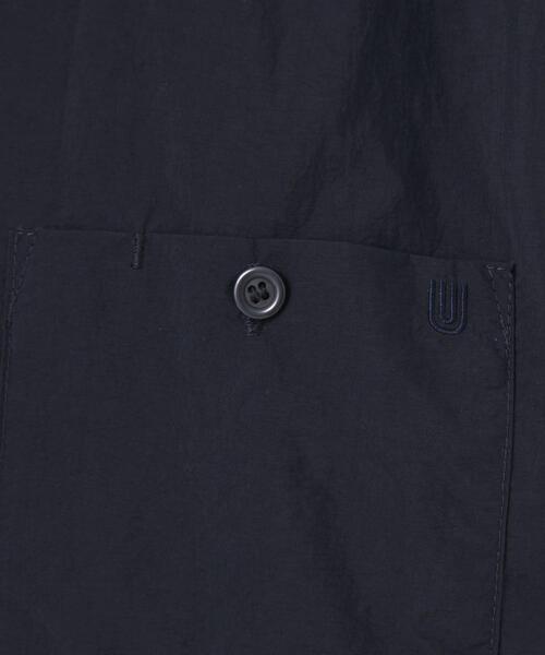 UNIVERSAL OVERALL（ユニバーサルオーバーオール）の「【別注】＜UNIVERSAL OVERALL＞ナイロン シャツ（シャツ/ブラウス・メンズ・ライトブルー/ライトグレー/ネイビー・L/M）」の9枚目の写真