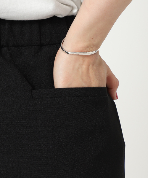 JOURNAL STANDARD（ジャーナルスタンダード）の「ウォッシャブル テーパードスラックスパンツ（スラックス・レディース・チャコールグレー/ブルー/ブラック・36/38）」の13枚目の写真