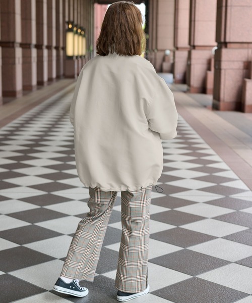 PENNEYS(ぺニーズ)の「PENNEYS/ペニーズ 別注 THE FOX & BE A TIGER ロゴ刻印パッチ ハーフジップ 撥水アノラックプルオーバー(ナイロンジャケット・メンズ・ベージュ/ブラック/アイボリー/ブラック系/ネイビー・M/L)」の19枚目の写真