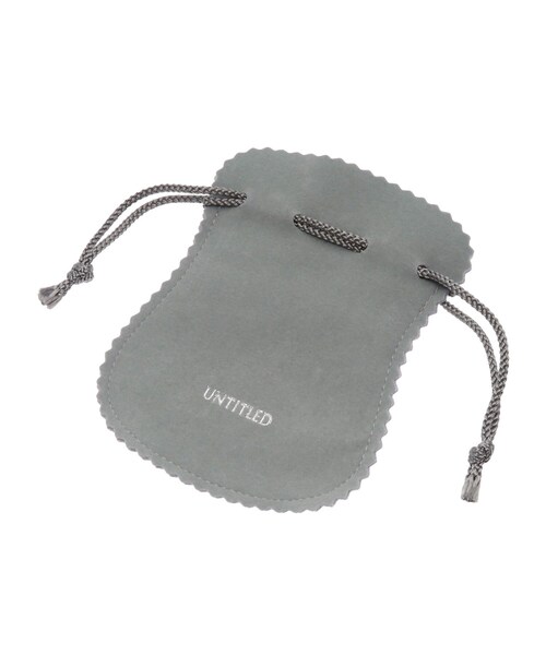 UNTITLED（アンタイトル）の「◆レザーワントップネックレス（ネックレス・レディース・キャメル/サンドベージュ・99）」の5枚目の写真