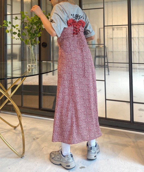 SHAGGIE（シャギー）の「【スリット入り】レオパードバック