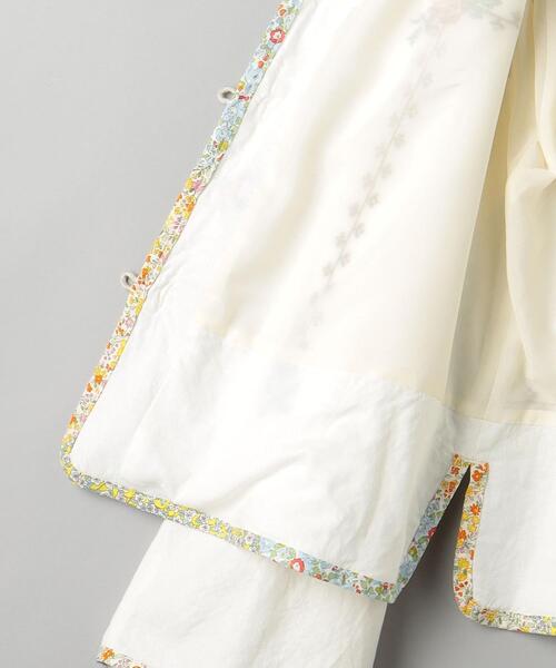 dahl'ia（ダリア）の「＜dahl'ia＞チャイナ ジャケット -ウォッシャブル-（その他アウター・レディース・ホワイト・FREE）」の5枚目の写真