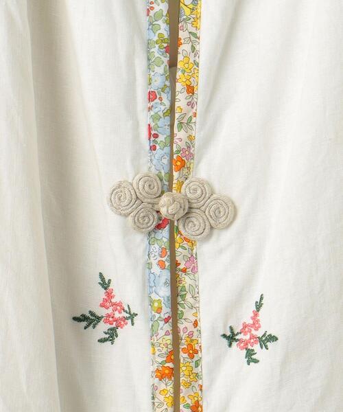 dahl'ia（ダリア）の「＜dahl'ia＞チャイナ ジャケット -ウォッシャブル-（その他アウター・レディース・ホワイト・FREE）」の6枚目の写真