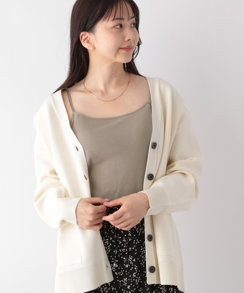 ☆美品☆ 45R カットワーク キャミソール 45R（フォーティファイブアール）の「カットワーク×天竺の