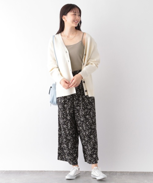 ☆美品☆ 45R カットワーク キャミソール GLOBAL WORK（グローバルワーク）の「Beauteeカップ付きキャミ