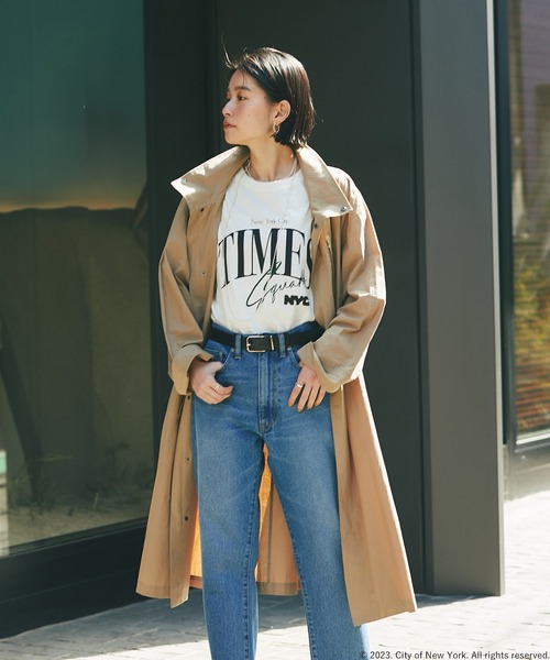 RIVE DROITE（リヴドロワ）の「スタンドモッズコート（モッズコート・レディース・ネイビー/カーキ/ライトベージュ・FREE）」の20枚目の写真