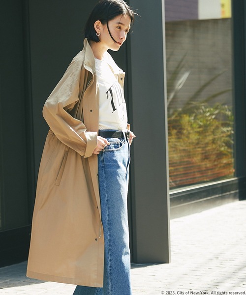 RIVE DROITE（リヴドロワ）の「スタンドモッズコート（モッズコート・レディース・ネイビー/カーキ/ライトベージュ・FREE）」の21枚目の写真