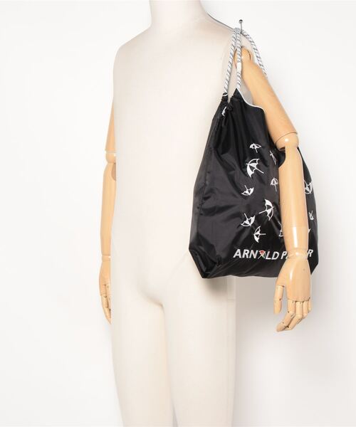 Arnold Palmer（アーノルドパーマー）の「ミックスコード グラフィック トートバッグ（トートバッグ・レディース・ベージュ/ブラック/オフホワイト・F）」の19枚目の写真