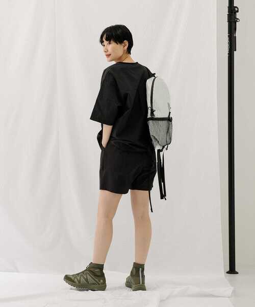 Gramicci（グラミチ）の「『ユニセックス』『撥水』『別注』GRAMICCI　コーデュラストレッチルーズショーツ（その他パンツ・メンズ・グレー/ブラック・SMALL/MEDIUM/LARGE）」の20枚目の写真