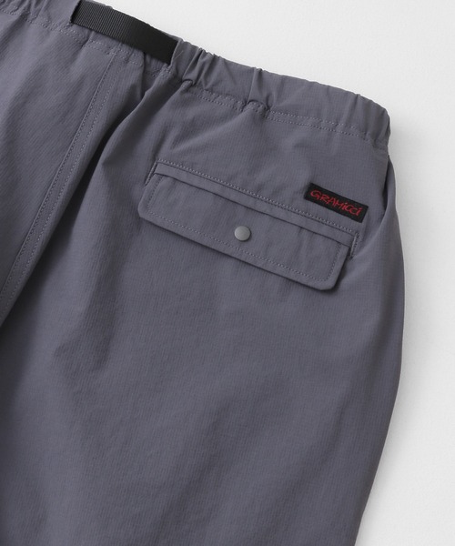 Gramicci（グラミチ）の「『ユニセックス』『撥水』『別注』GRAMICCI　コーデュラストレッチルーズショーツ（その他パンツ・メンズ・グレー/ブラック・SMALL/MEDIUM/LARGE）」の18枚目の写真