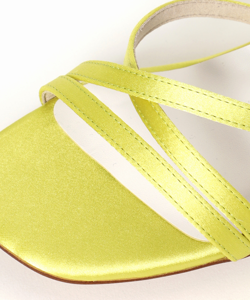 7cmクロスストラップサンダル